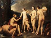 MENGS, Anton Raphael Judgement of Paris oil painting reproduction